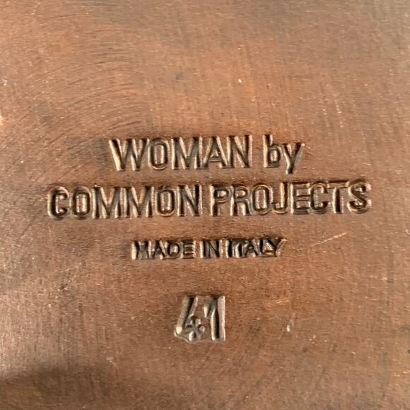 COMMON PROJECTS Size 11 Taupe Suede Lace-Up Oxford Shoes - Picture 9 of 9